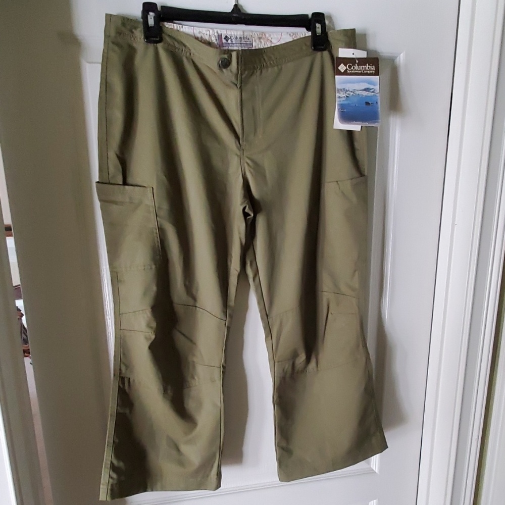 Green Columbia pants